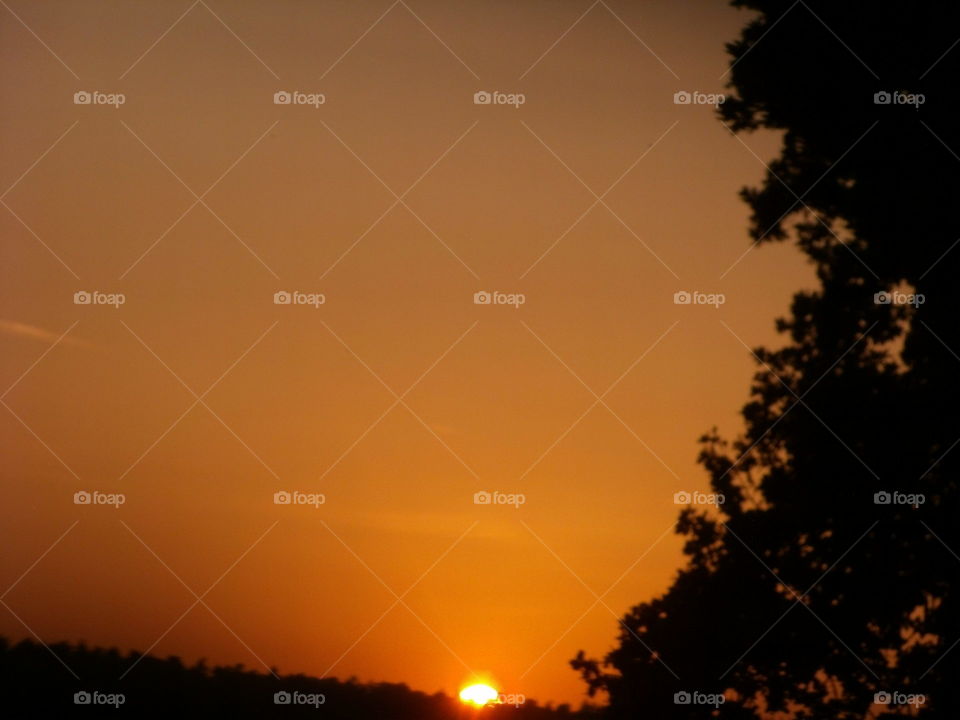 Jedburgh sunset September 2018