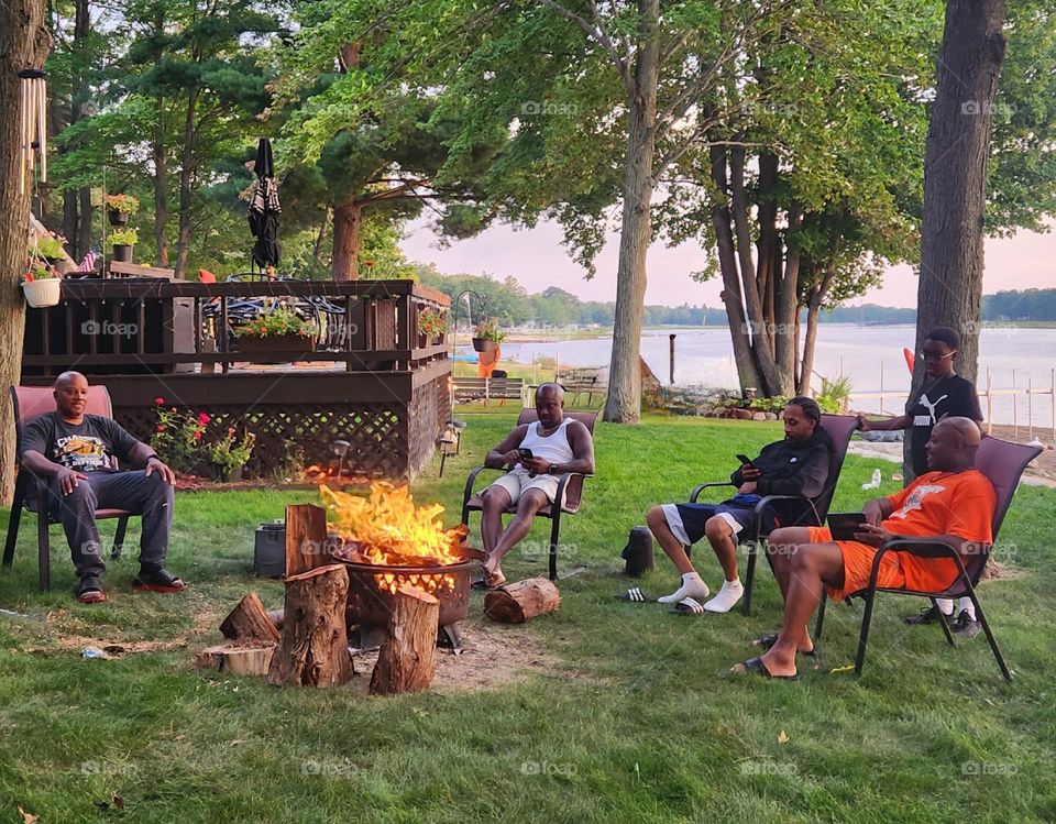 A Evening By the Fire