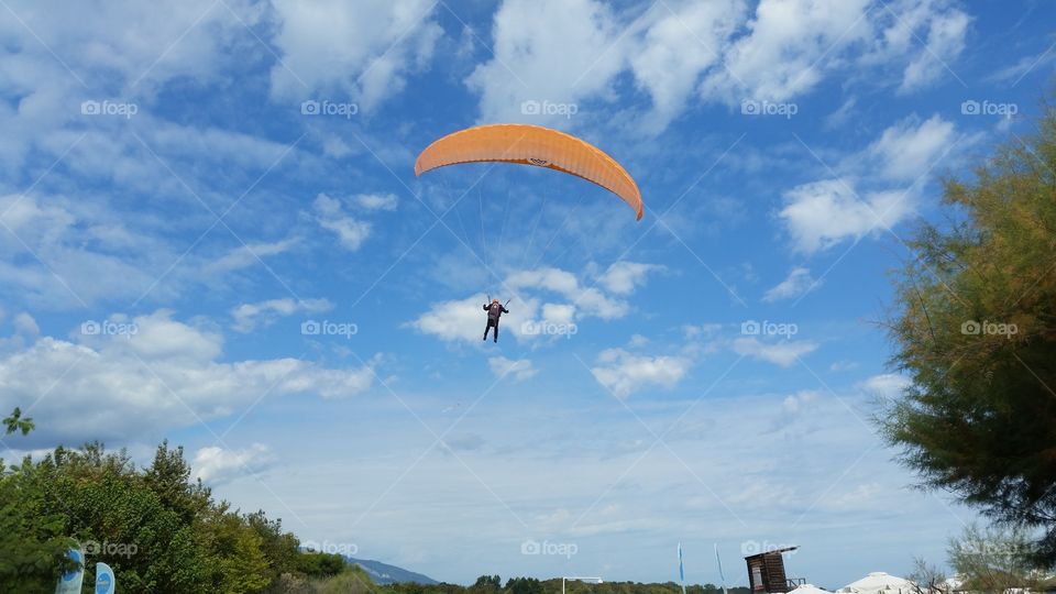 Paragliding