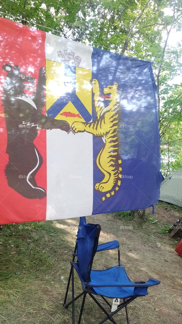 The emblem of our team at the festival of Grushin