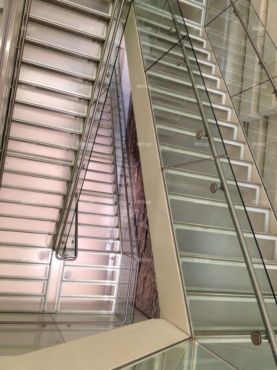 glass new stairs library by jaedelrey