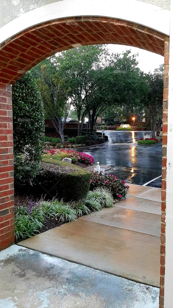 Rainy evening