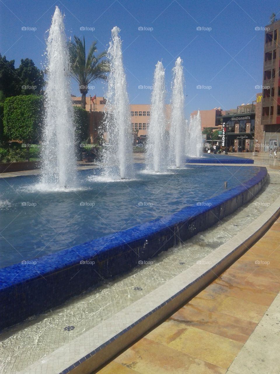 fountain marrakech