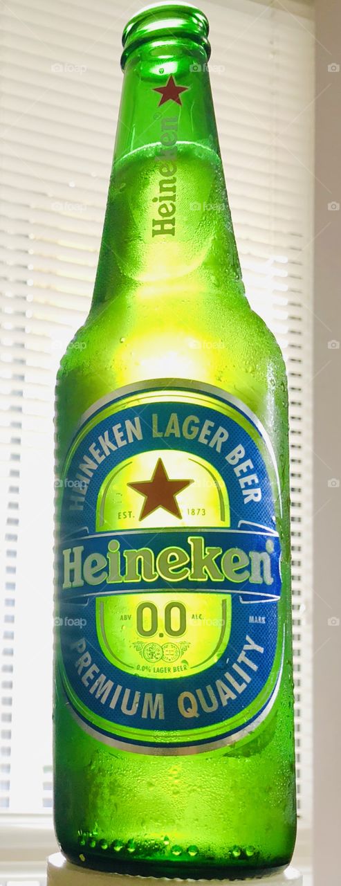 Best beer ever Heineken cold and tasty!