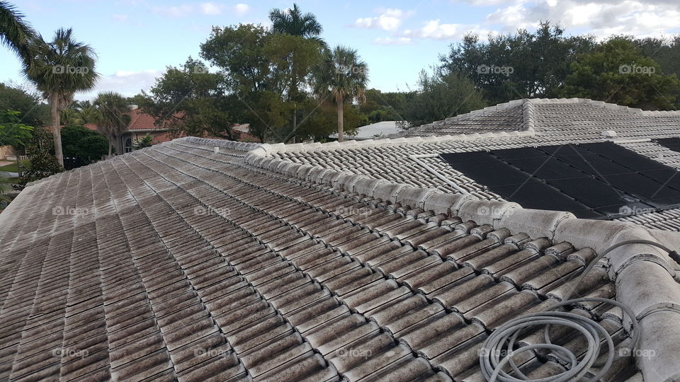 roof pressure cleaning