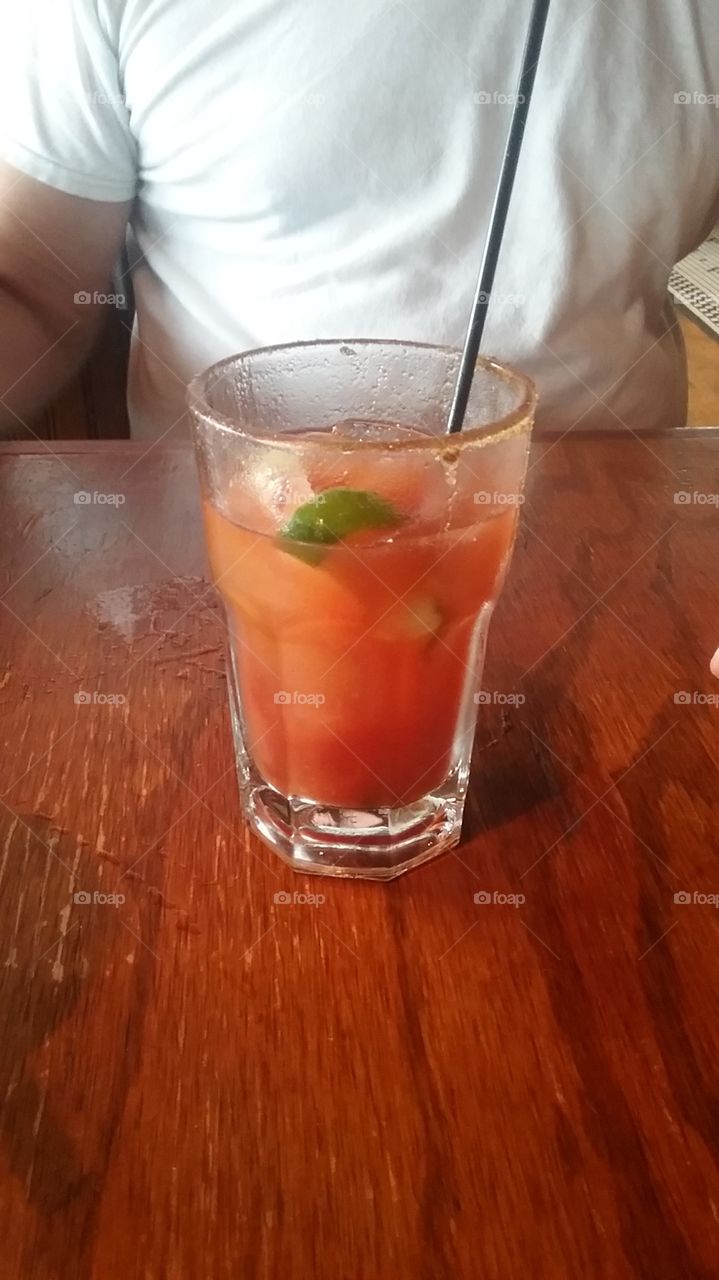 Bloody Mary on a Sunday morning