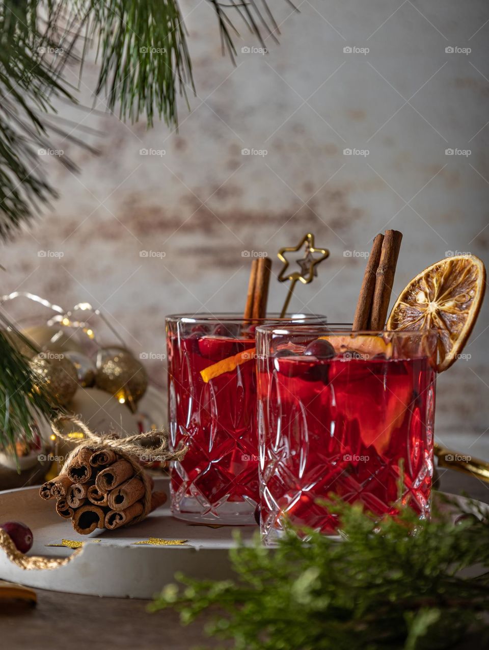Red winter punch