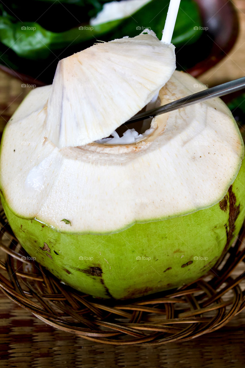Indonesian coconut 🌴 drink 🍹 