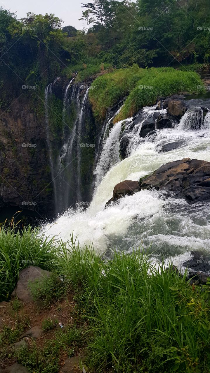 falls where aztic jump off in the  move Apocalypto