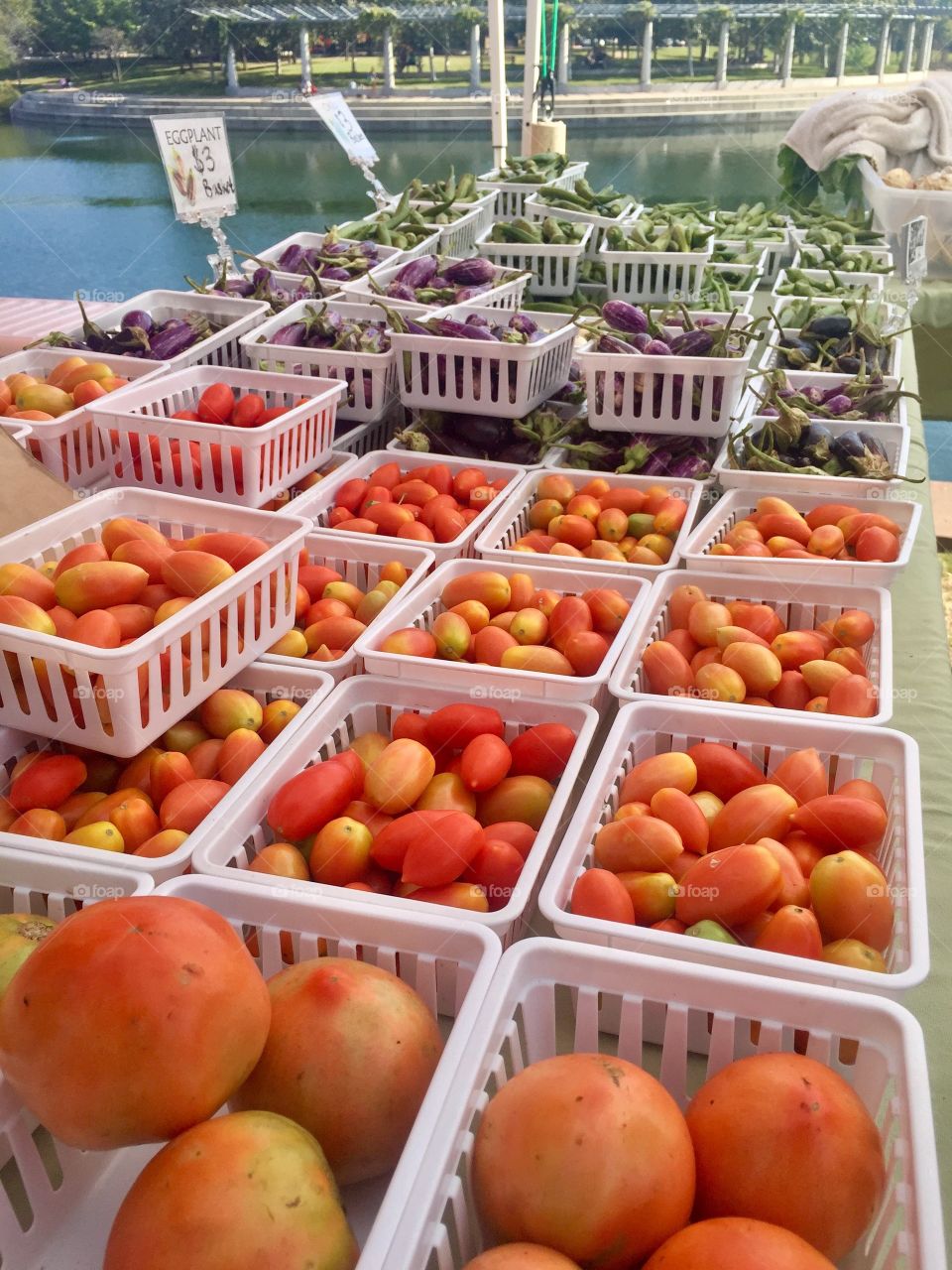 Farmers market in Austin