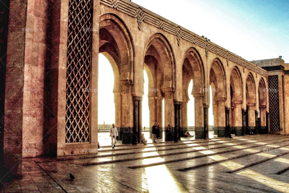 Hassan II Mosque complex - Casablanca, Morocco