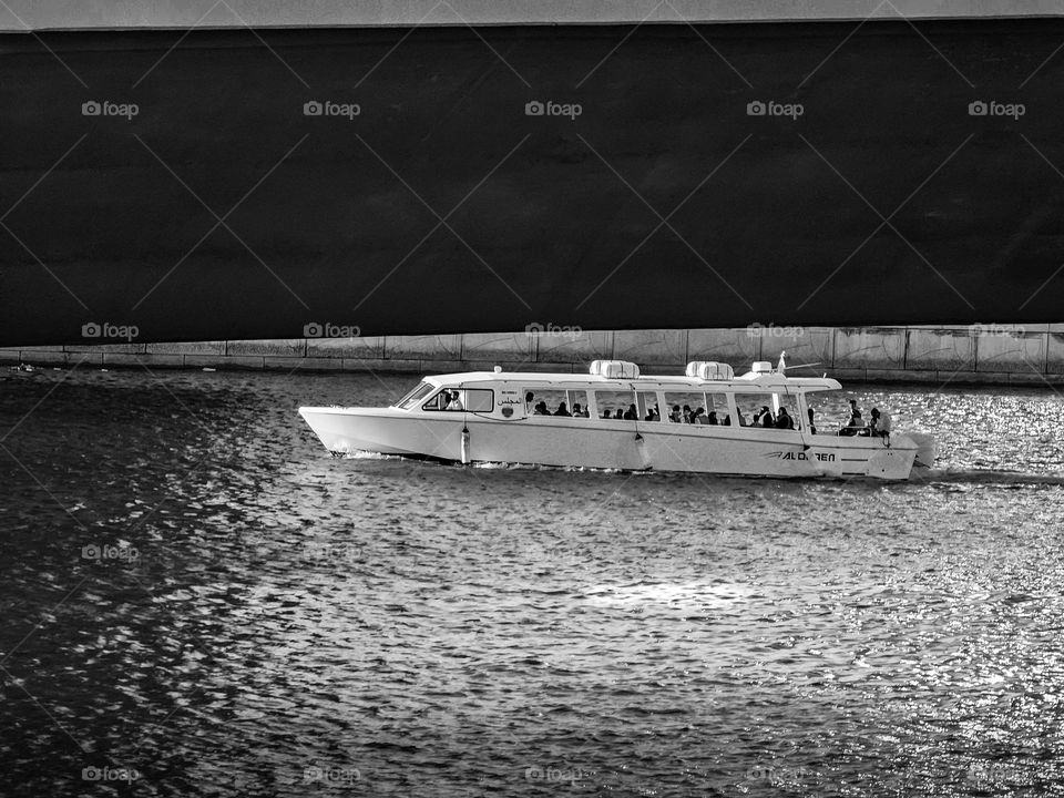 black and white ride