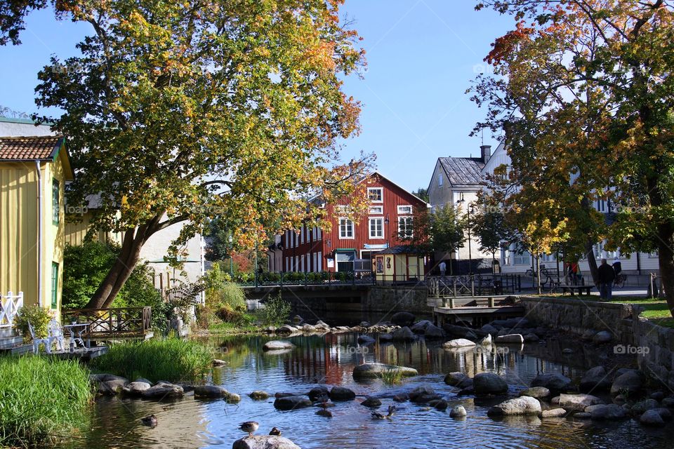 Autumn in Norrtälje, Sweden