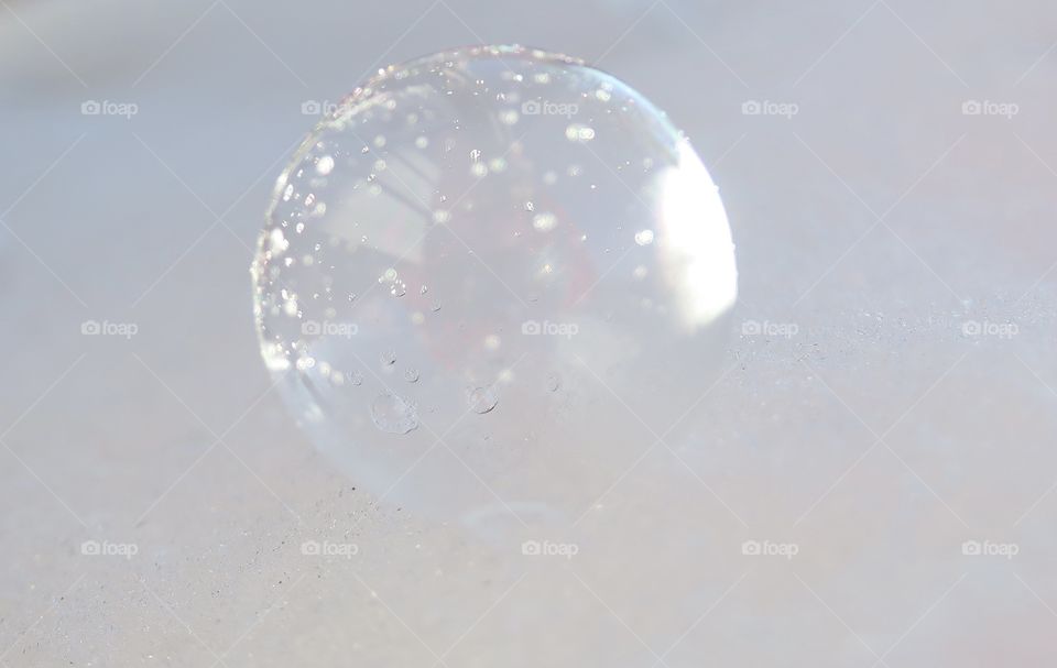 Frozen bubble
