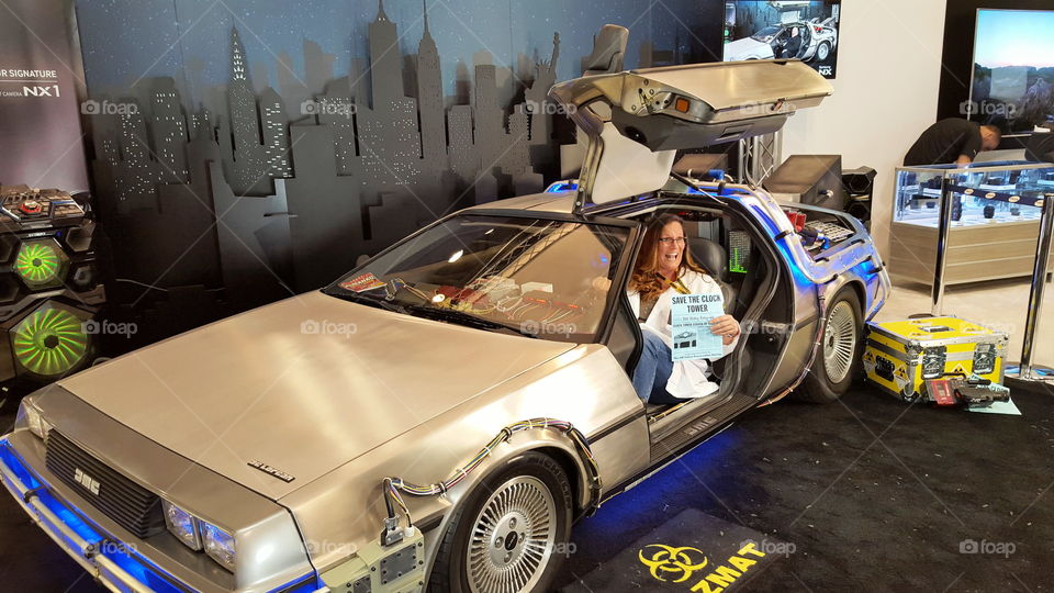 Delorean. back to the future is now