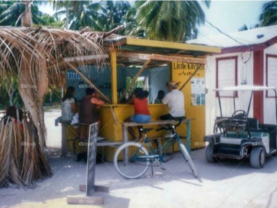 Island food shack