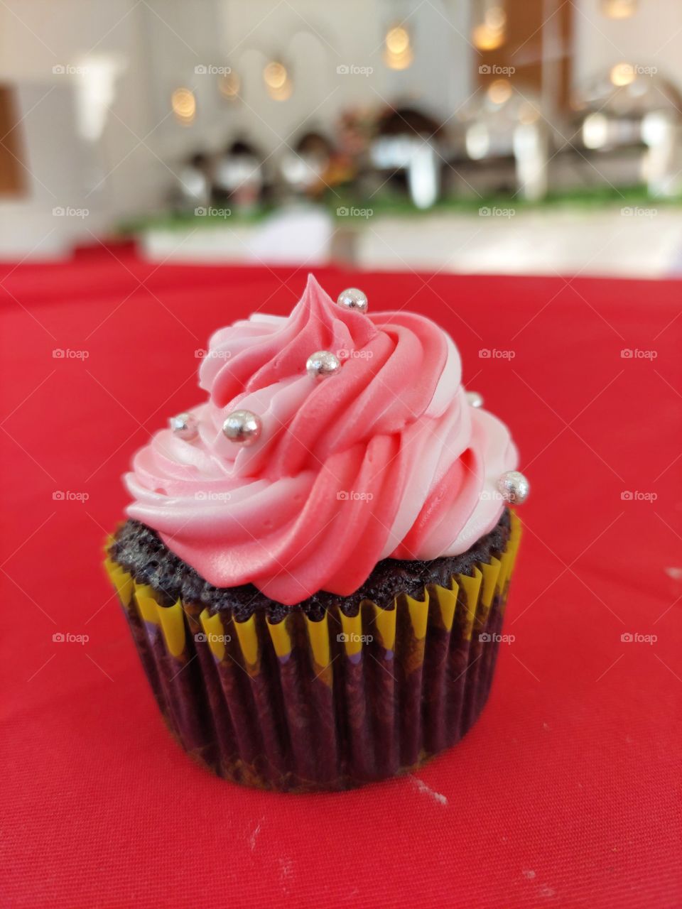 red cupcake