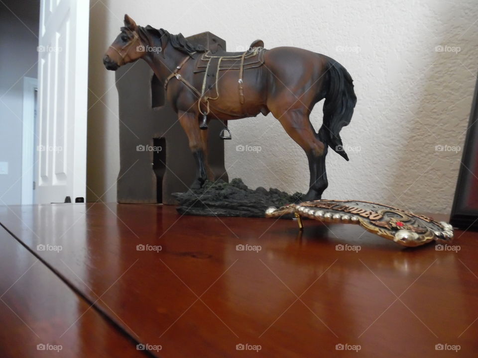 Mini horse to the rescue