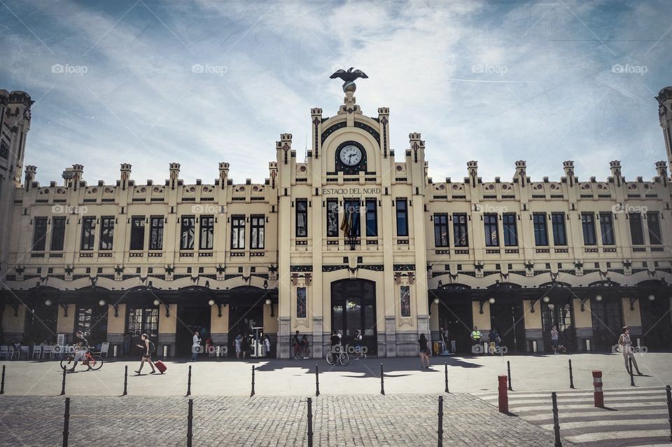 Estacion del Norte. Estación del Norte (Valencia - Spain)