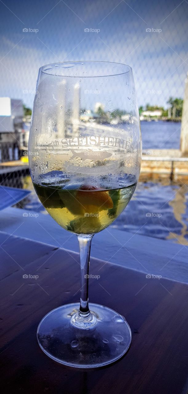 Wine by the  water