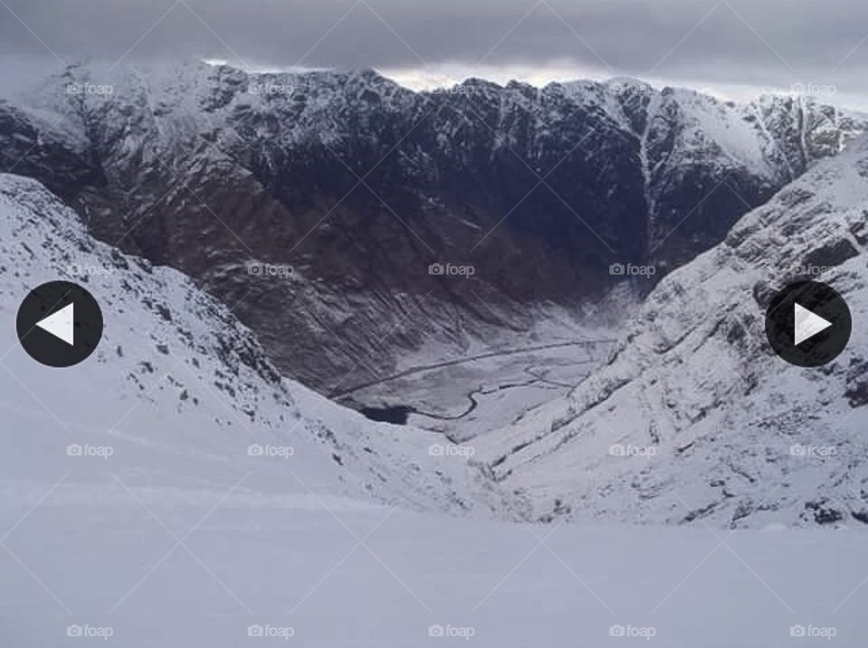 Scottish mountains Ben Nevis  landscape 