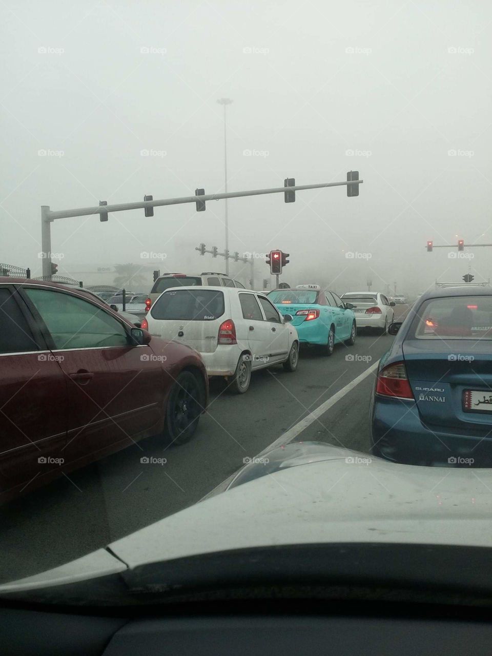 traffic in doha