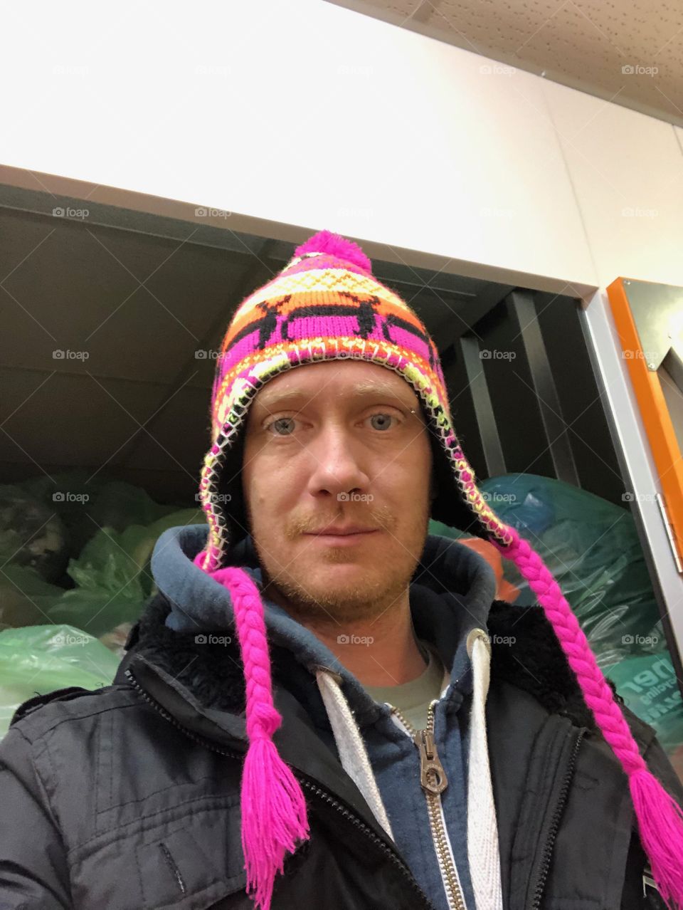 People, Portrait, Woman, Scarf, Wear