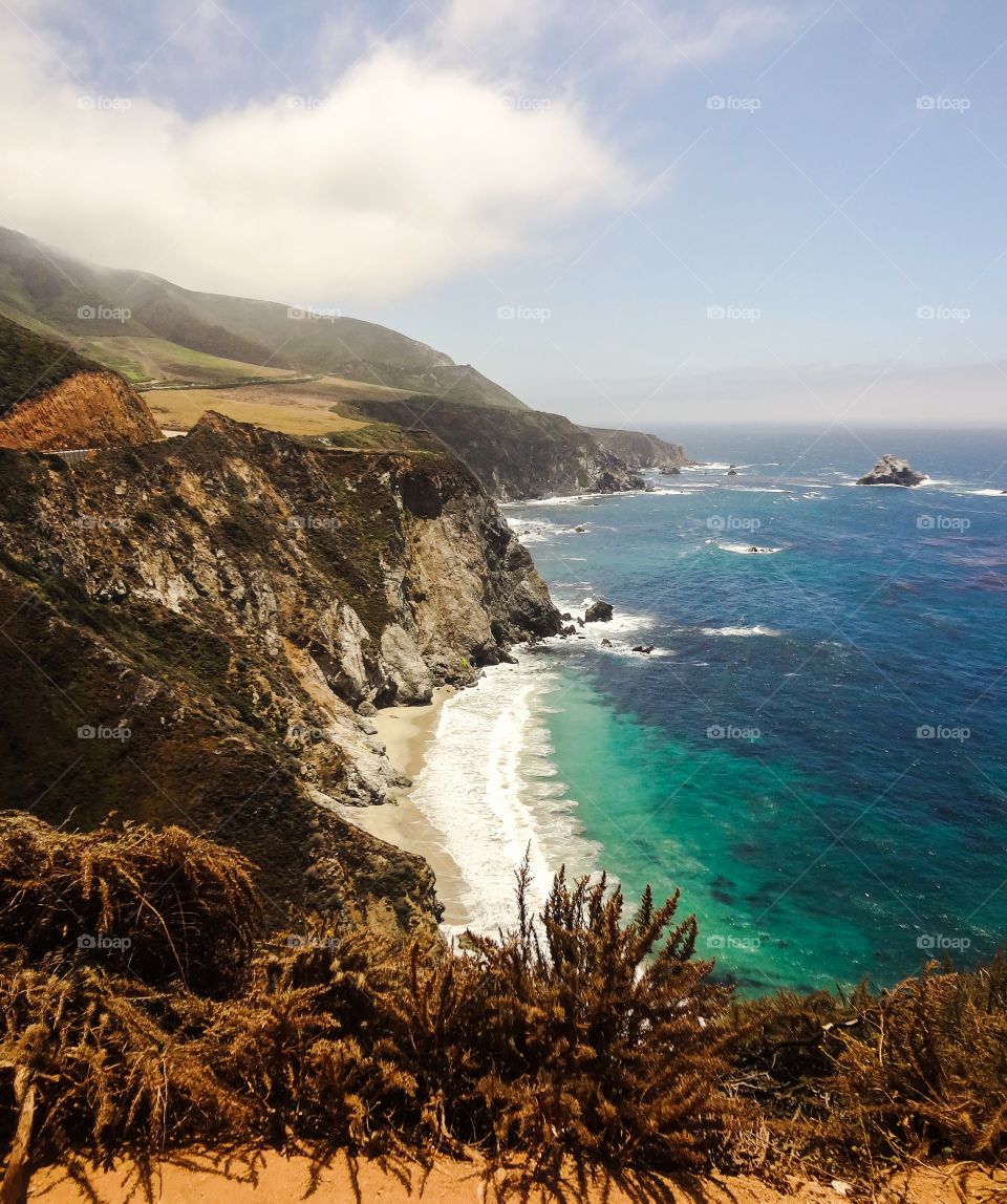 Big Sur Beach in California