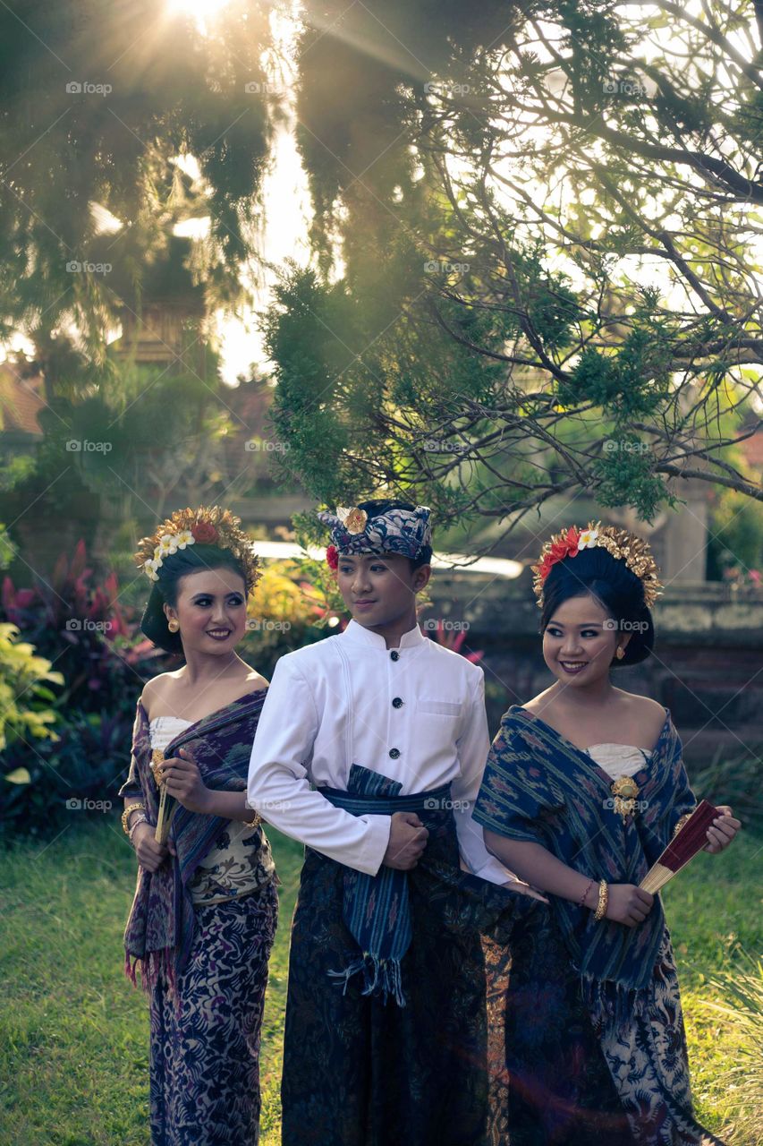 Balinese traditional costum