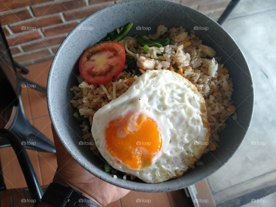 fried rice with egg