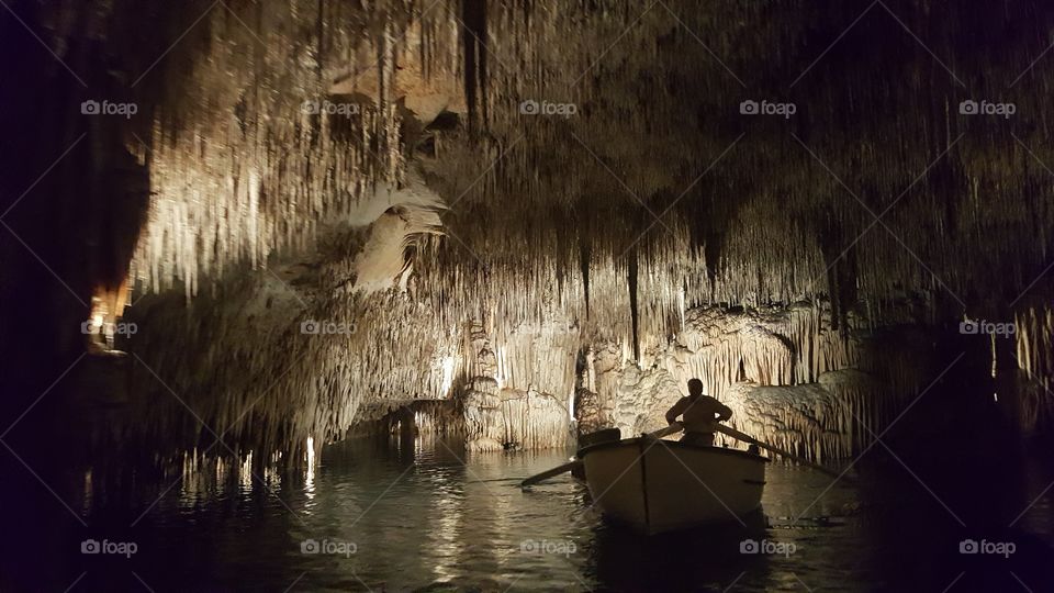 Drach Cave Lake