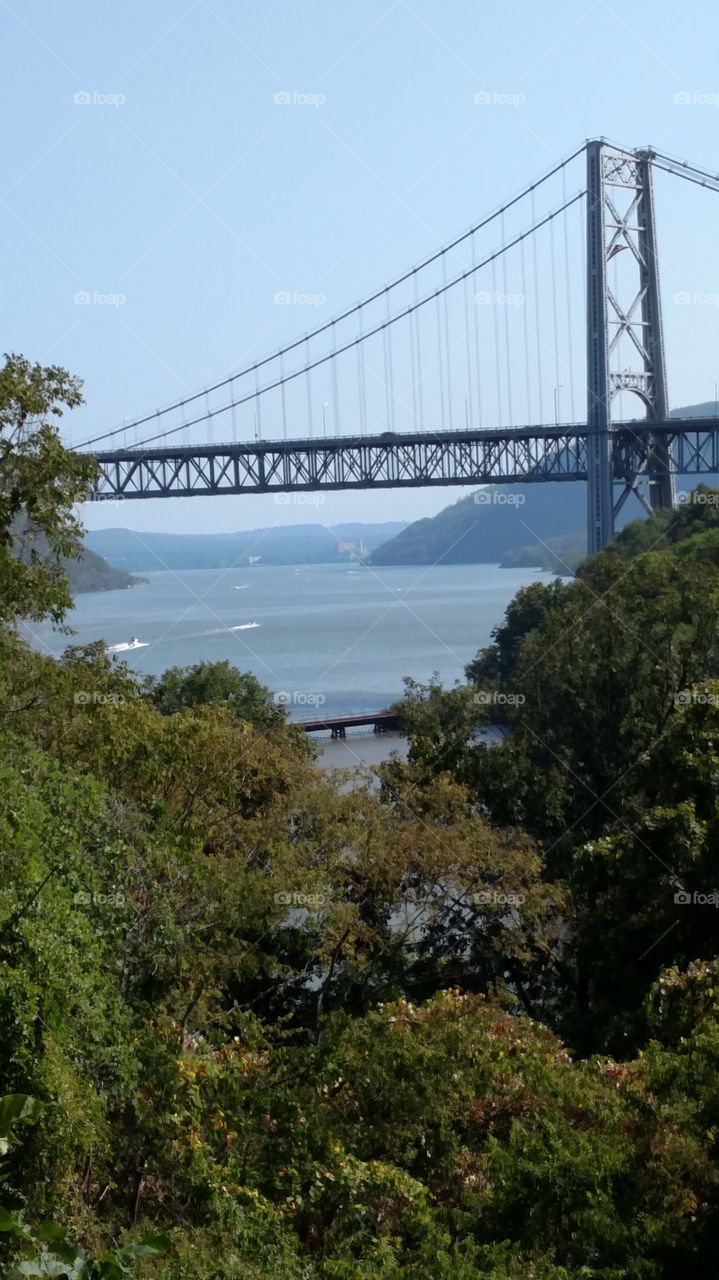 Bear Mountain Bridge on the Hudson