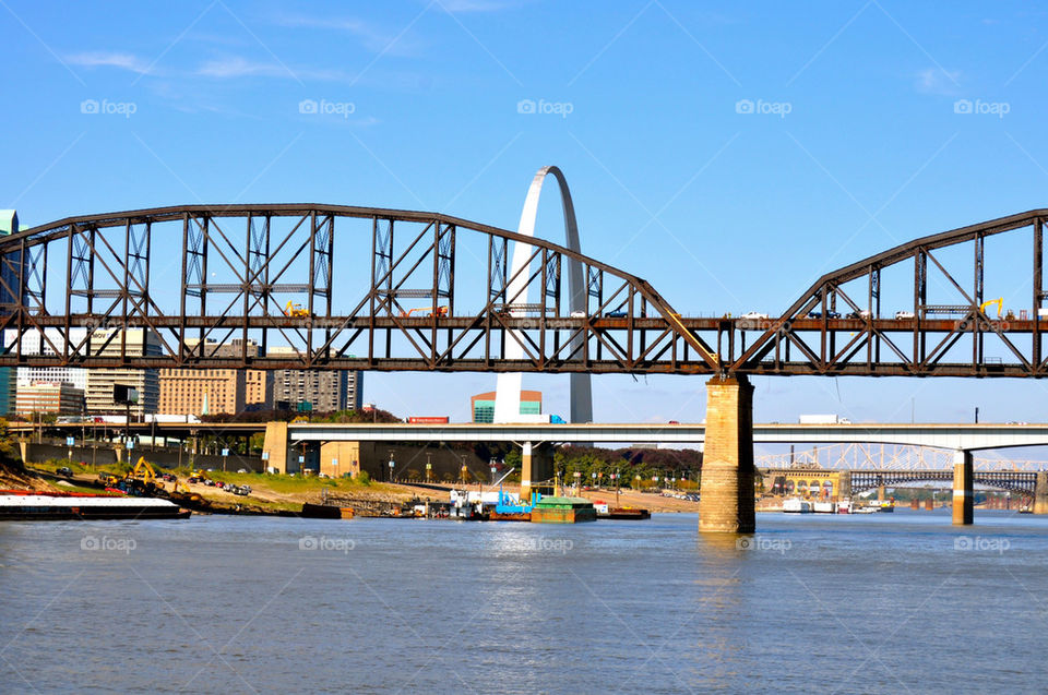 Arch and bridge