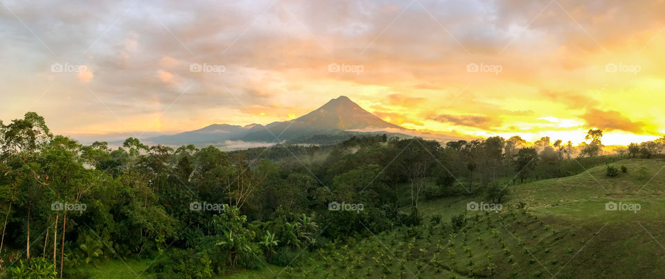 Arenal Volcano, Costa Rica. 