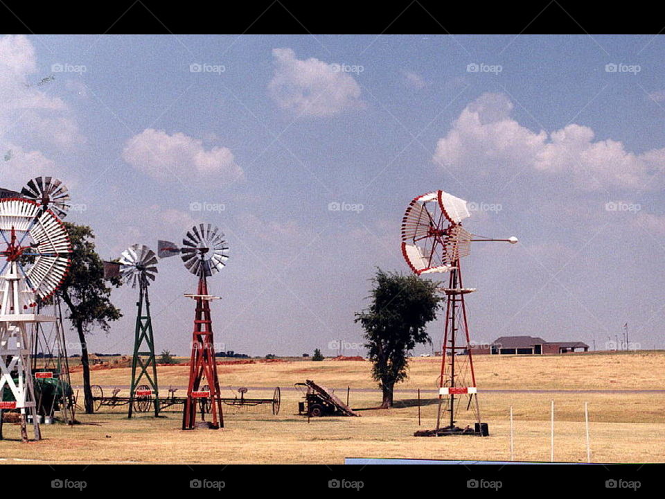 Prairie Windmills