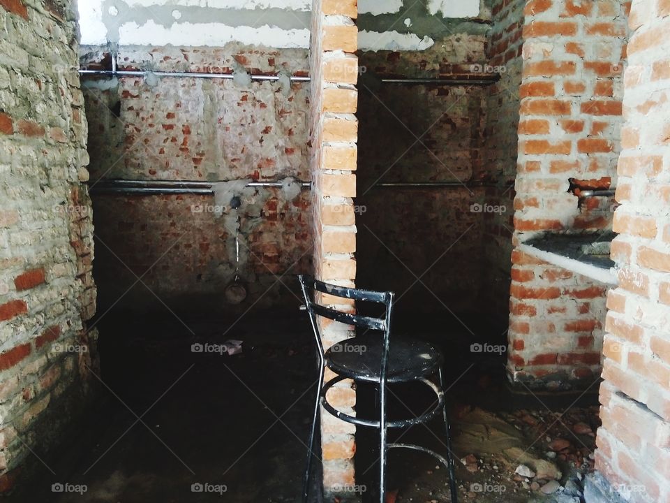 under construction chair