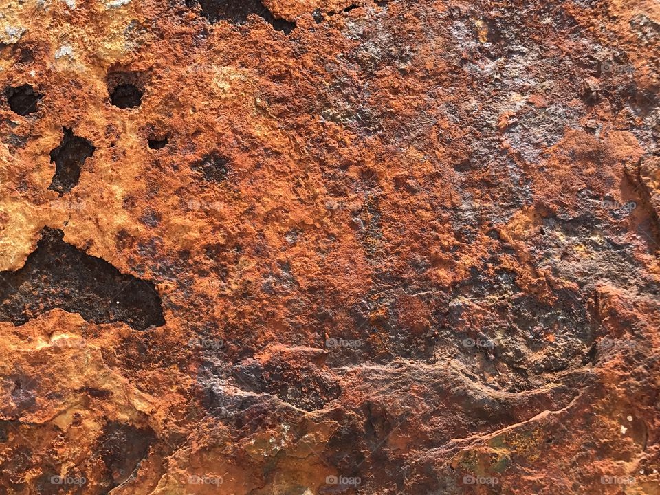 Rusty metal background