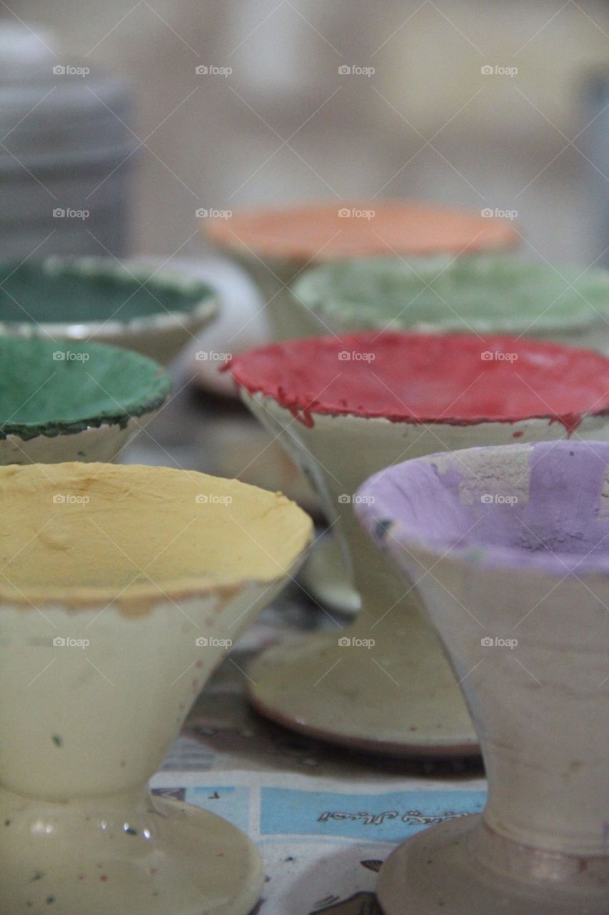 Paint cups