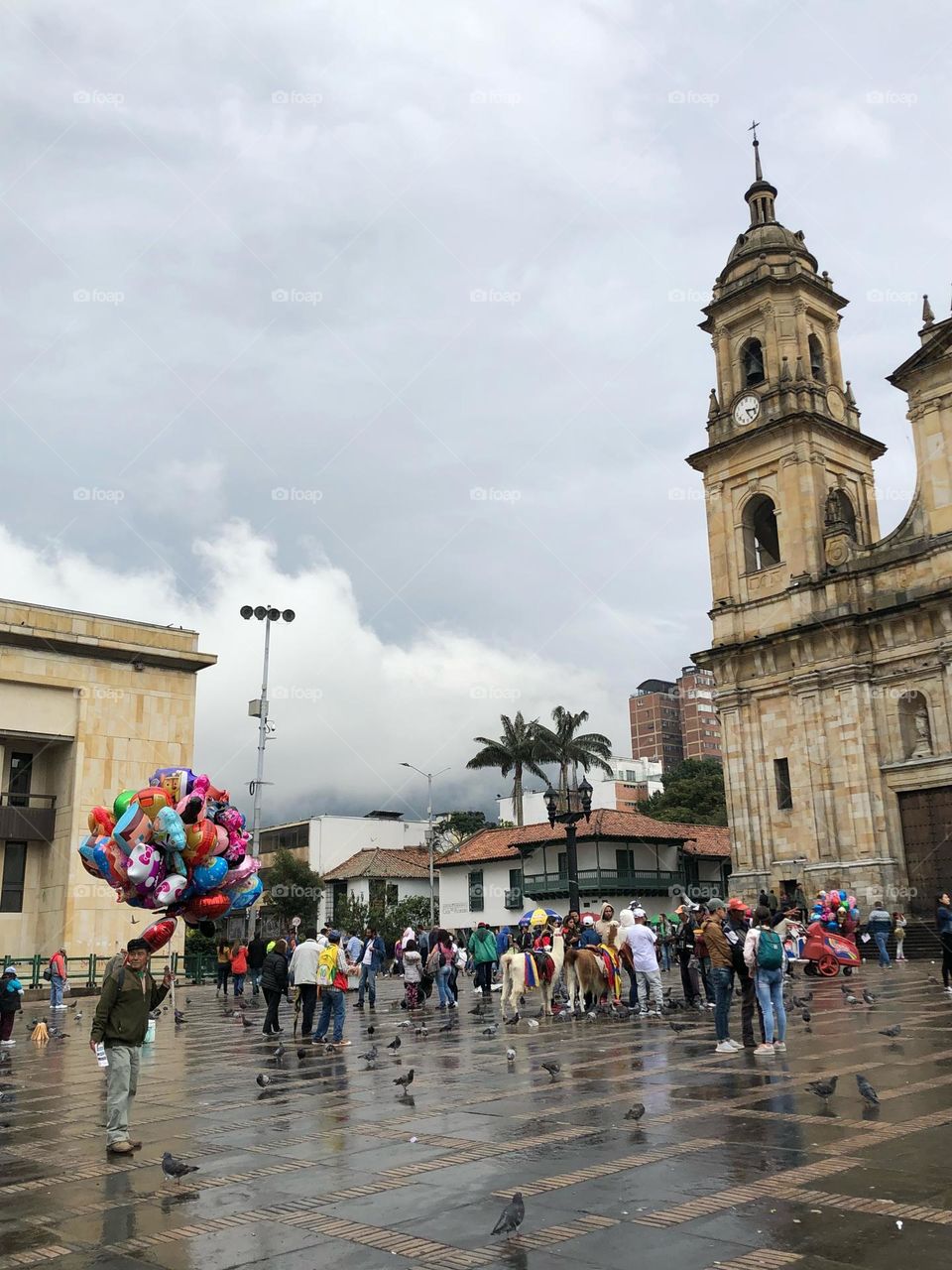 Everyone loves balloons. Even when it’s raining. 