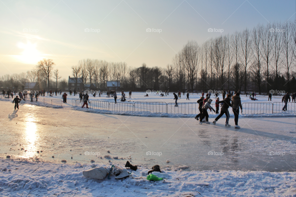 winter people ice holland by twilite