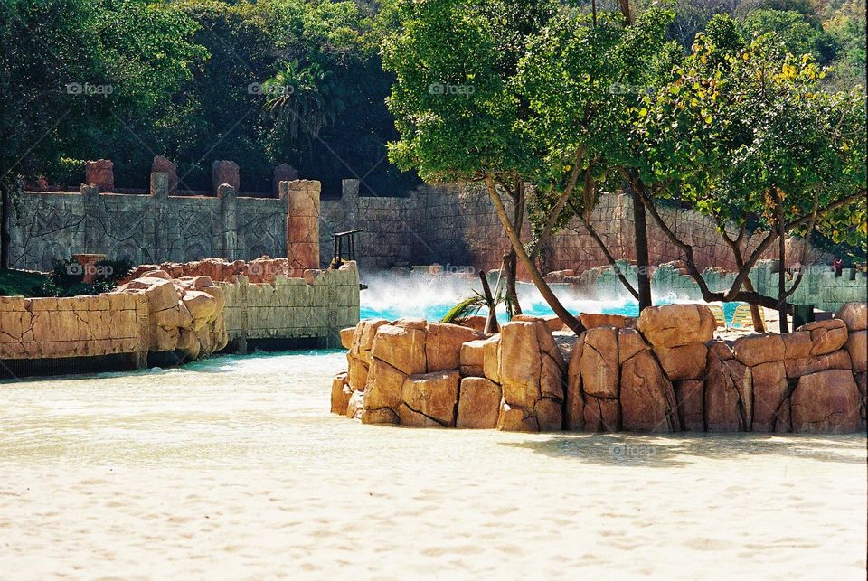 valley of the waves . sun city south Africa. 35mm film camera