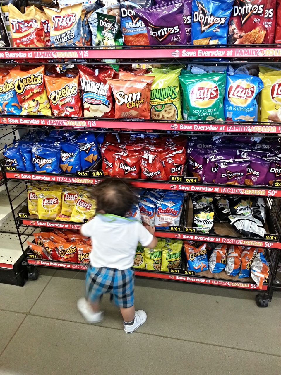 chips. at the store