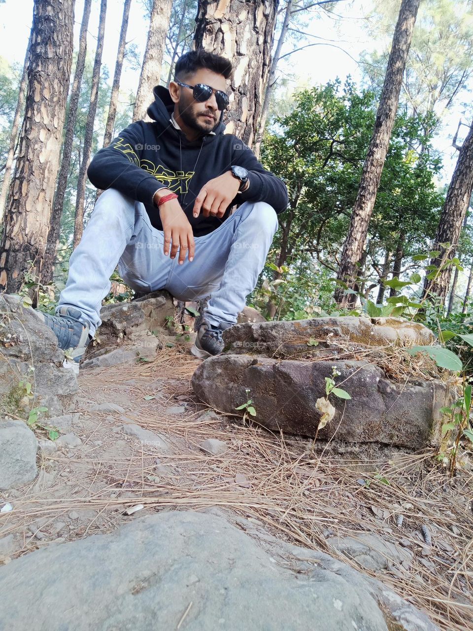 Boy in forest # boy portrait