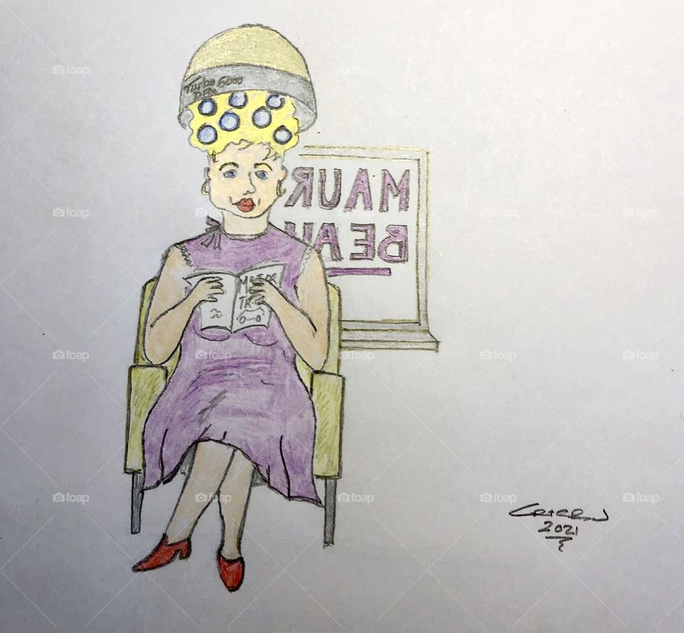 Bunny Gets Her Hair Done