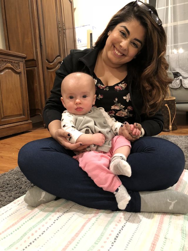Baby love - two girls loving life