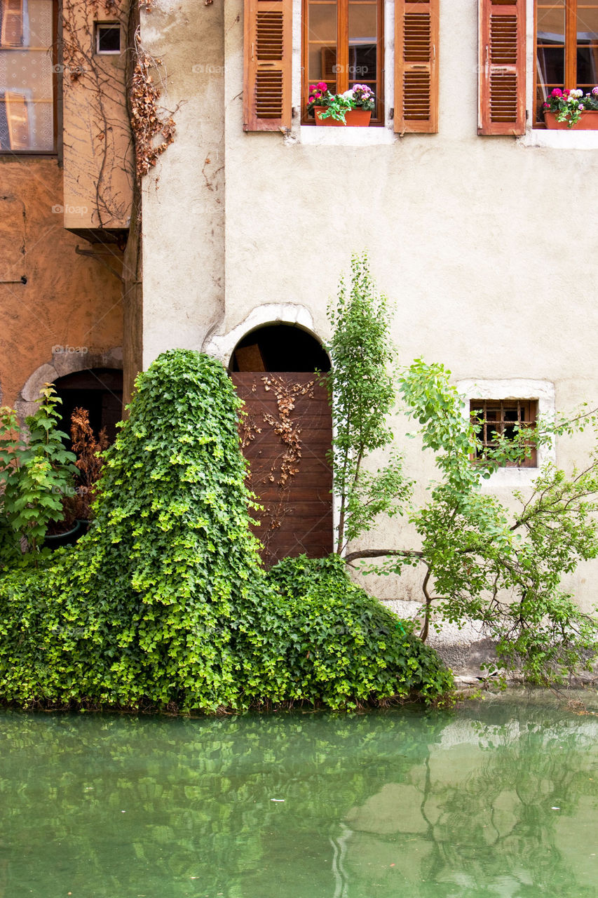 Canal in Annecy, France