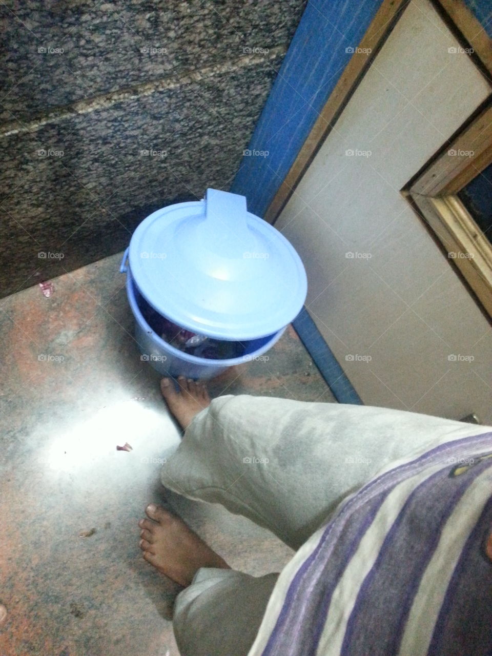 waste storage. dust bin