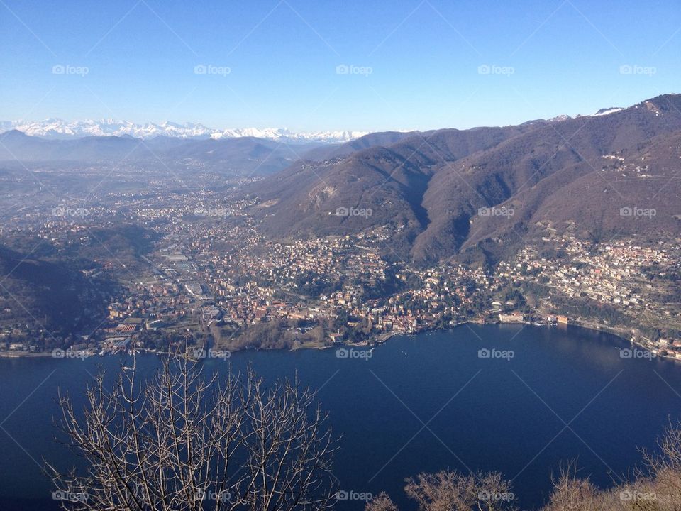Lake Como landscape