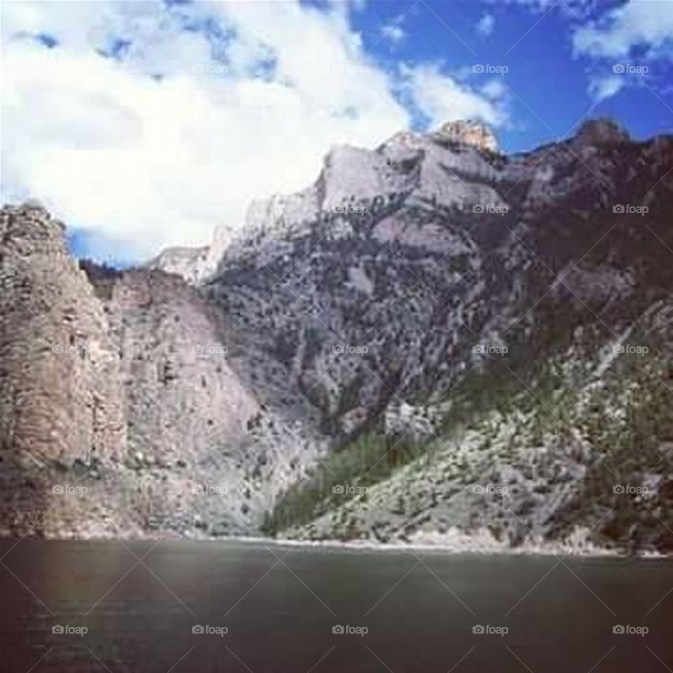 Shadows Dancing on the mountainside