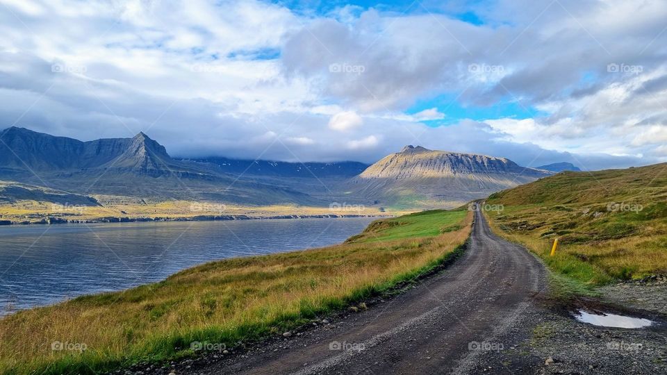 Somewhere in the Eastfjords Iceland